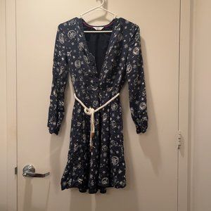 Gigi Hadid x Tommy Hilfiger Rope Tied Nautical Anchor Dress Size 2